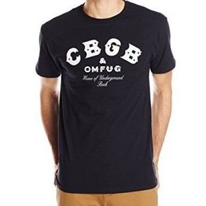 NWT Men's CBGB Classic Logo Short Sleeve T-Shirt